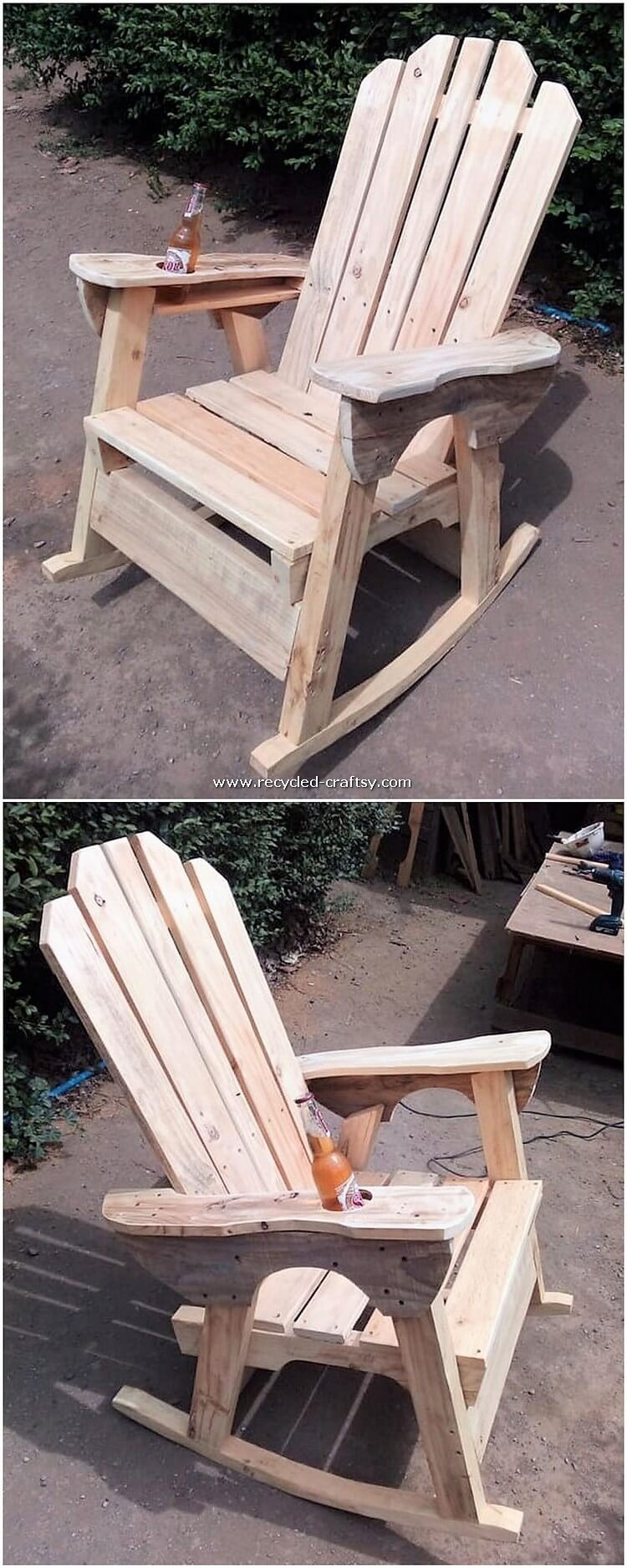 Pallet Rocking Chair
