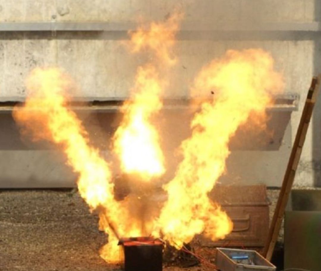 Can you guess how many fires were caused by batteries back in the year