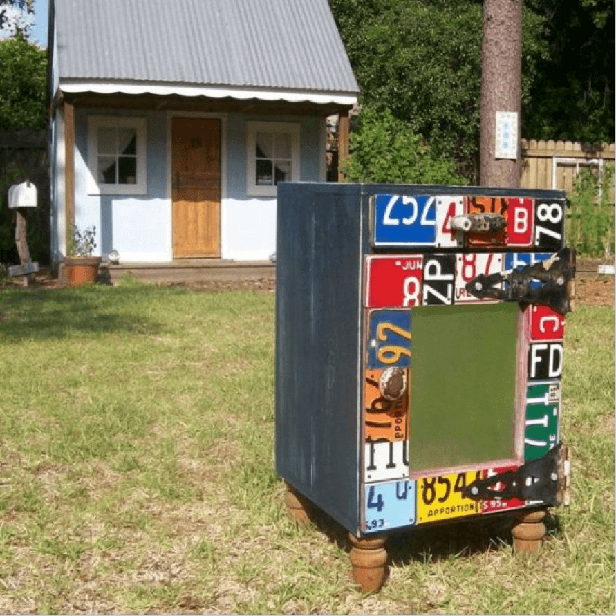 Ten Incredibly Repurposed License Plates RecycleNation