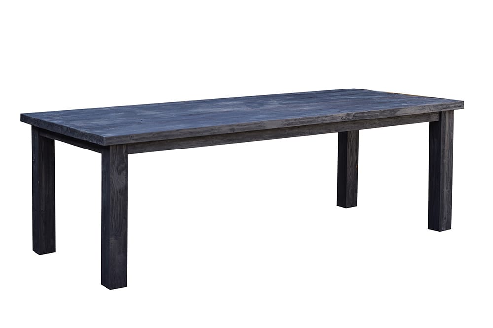 Buy Durable & Elegant Recycled Pine Dining Table in Fume