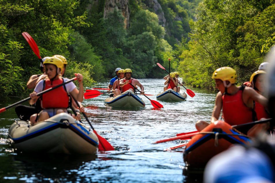 Cetina River Rafting Split Extreme Red Adventures Croatia
