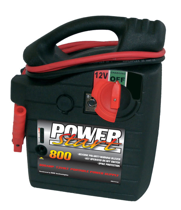 PowerStart PS800 12v Battery Booster Pack RED RECOVERY EQUIPMENT