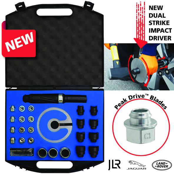 Dynomec New for 2024 Locking Wheel Nut Remover Kit Includes JLR/4x4