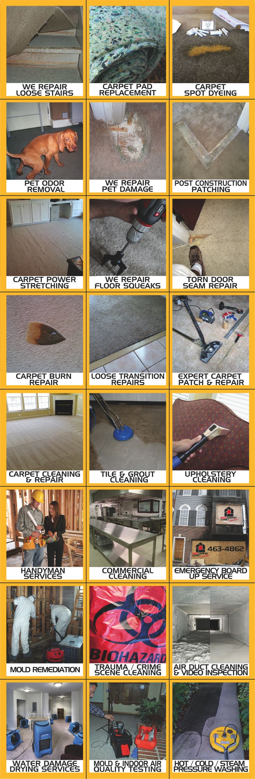 Louisville, KY Carpet Cleaning and Repair Red Carpet
