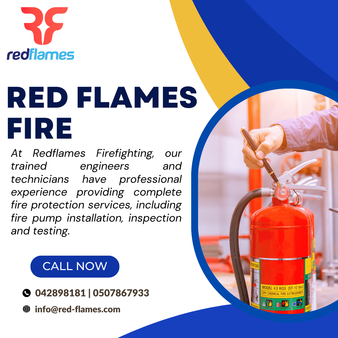 Red Flames Pioneering Maintenance in Fire Fighting Industry in Dubai 1