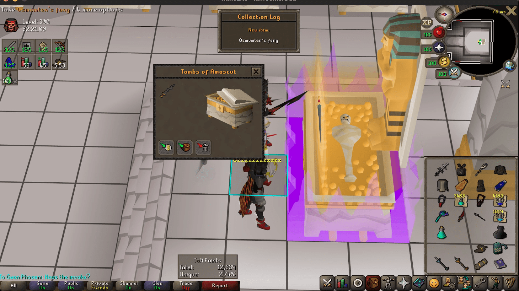 FANG finally after 2 years grind on/off thx my iron homies r/ironscape