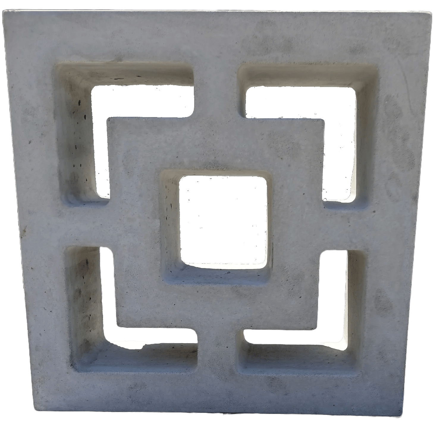 Breeze Blocks Red Square Pavers