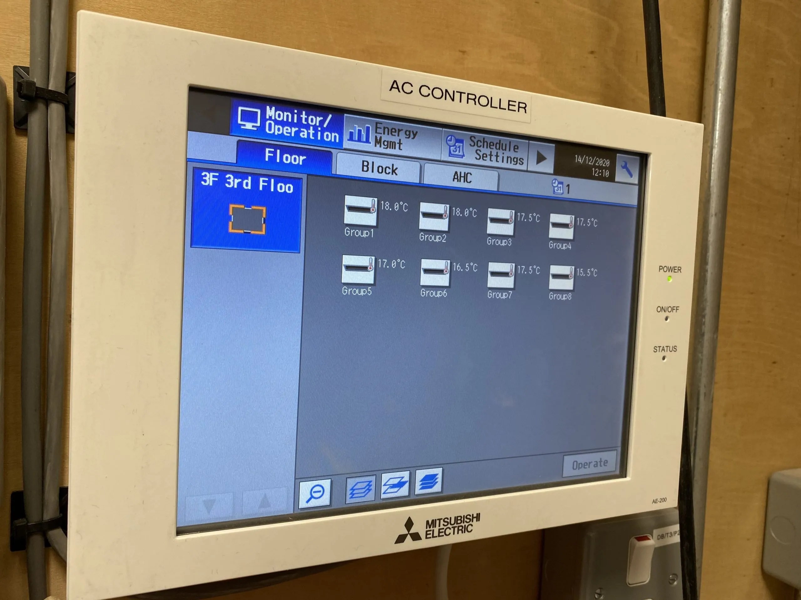 Installation of Three Mitsubishi VRF Systems to high end Office