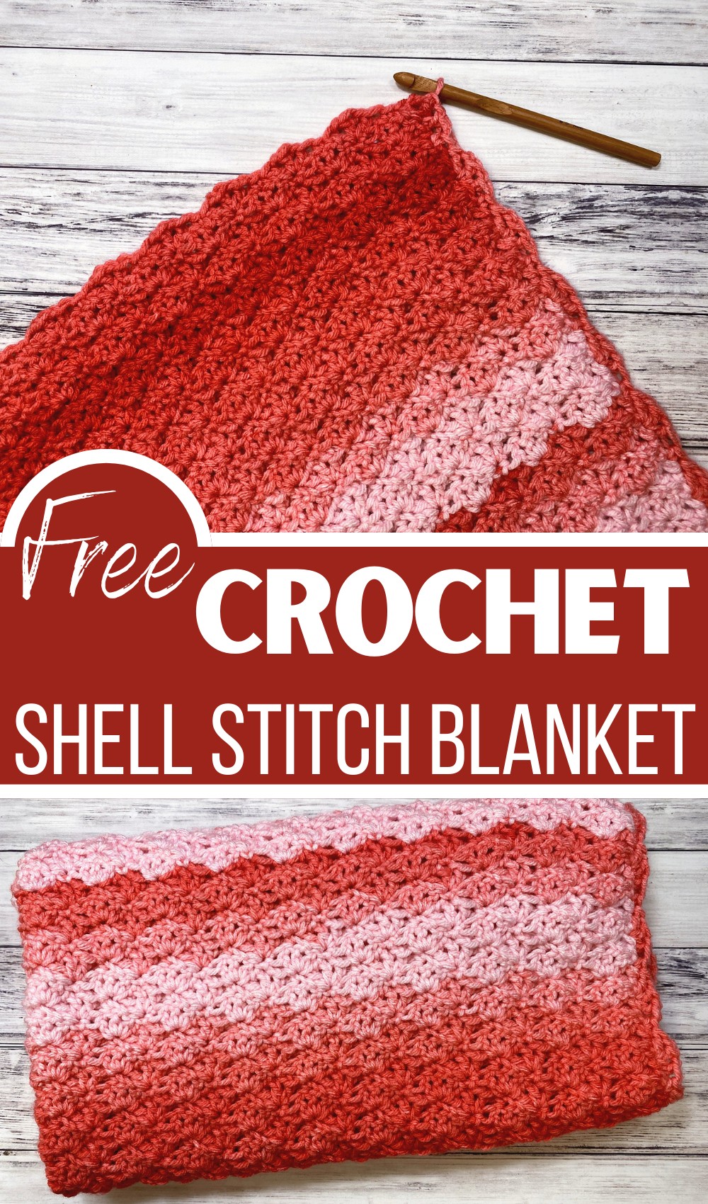 10 Free Crochet Shell Stitch Blanket Patterns For Winter Red Agape Blog