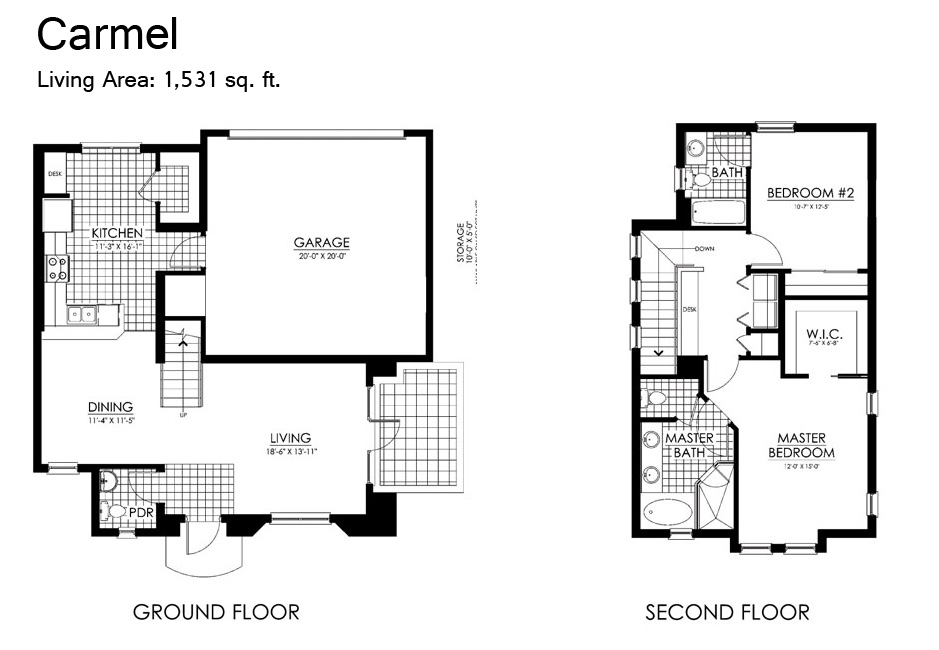 Paseo Floor Plans