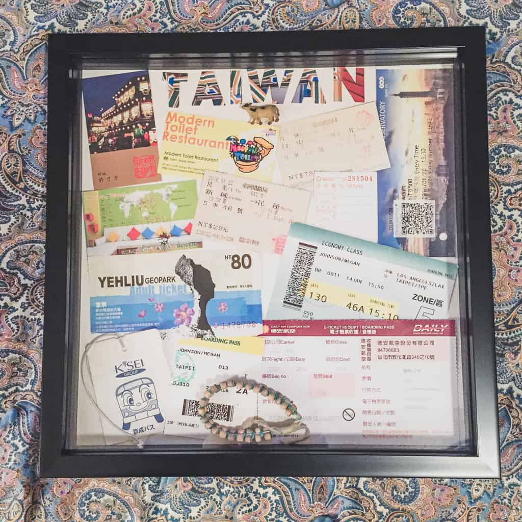 DIY Travel Shadow Box Ideas To Help Preserve Your Memories Red Around