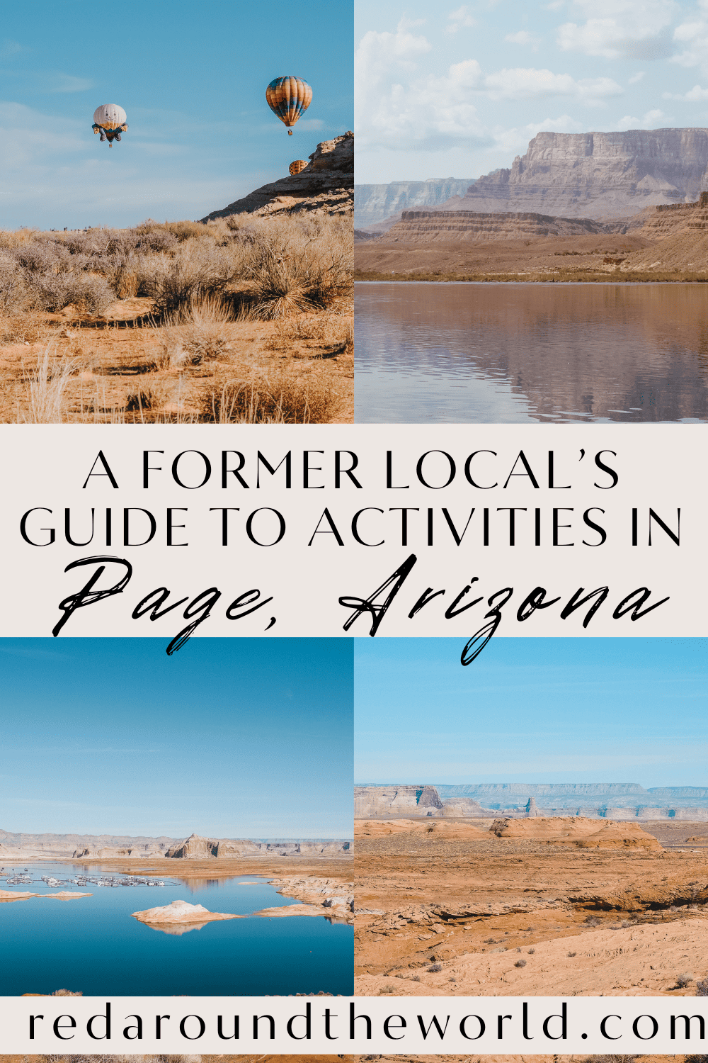 Enjoy the sprawling desert of Page in northern Arizona. There are so