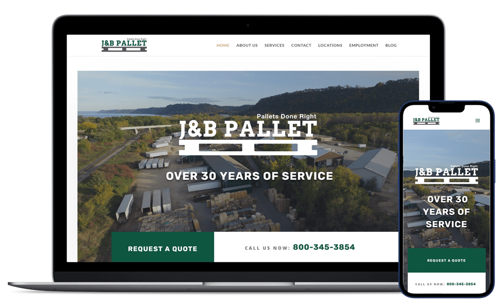 Case Study J&B Pallet Red Arrow Marketing