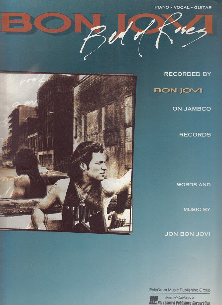 BON JOVI “Bed Of Roses” Score (1992,USA) redbank's BON JOVI collection