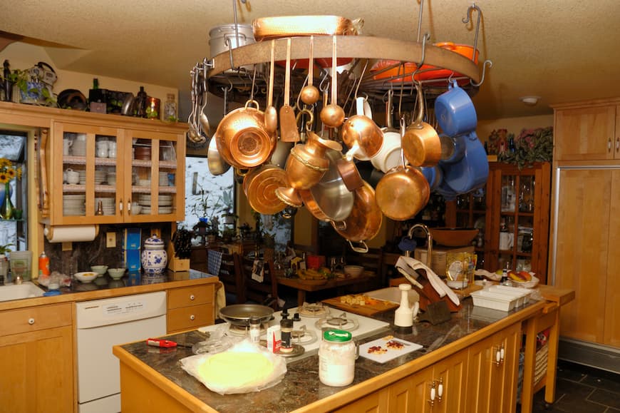 How To Clean Copper Pans Red Brick Kitchen