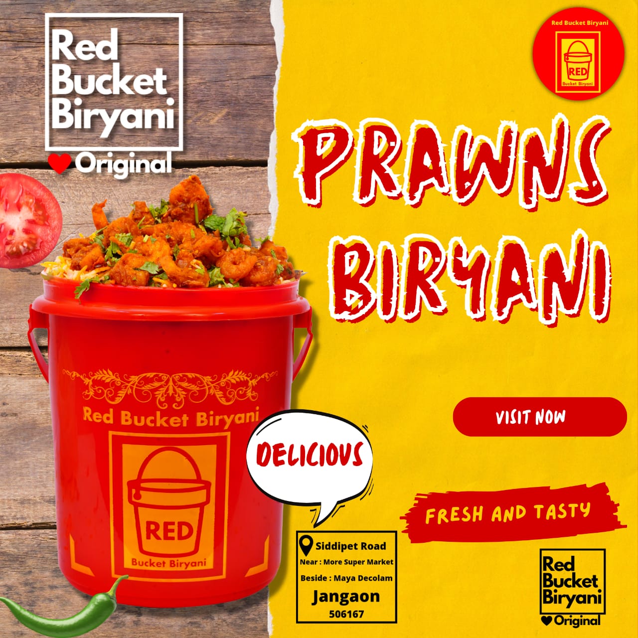 Our Gallery Red Bucket Biryani