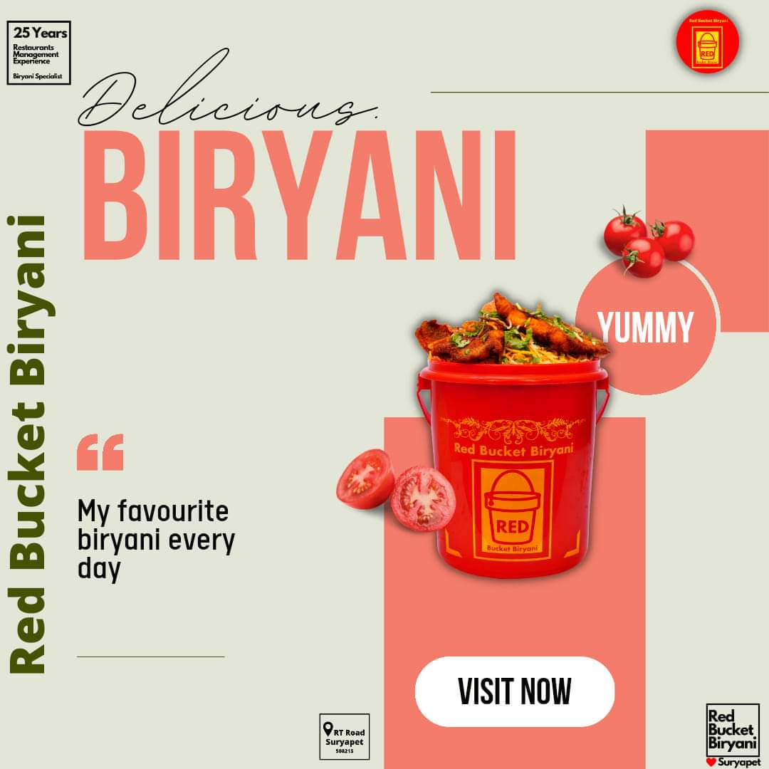 Our Gallery Red Bucket Biryani