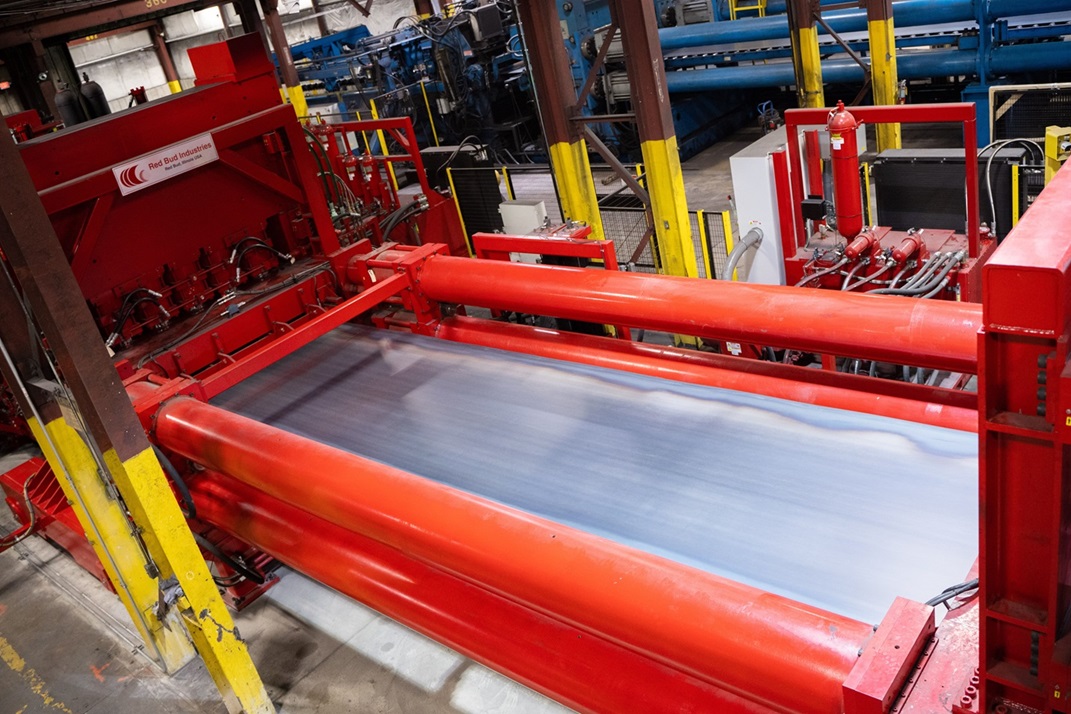 Stretch Leveling Steel The Red Bud Advantage Red Bud Industries