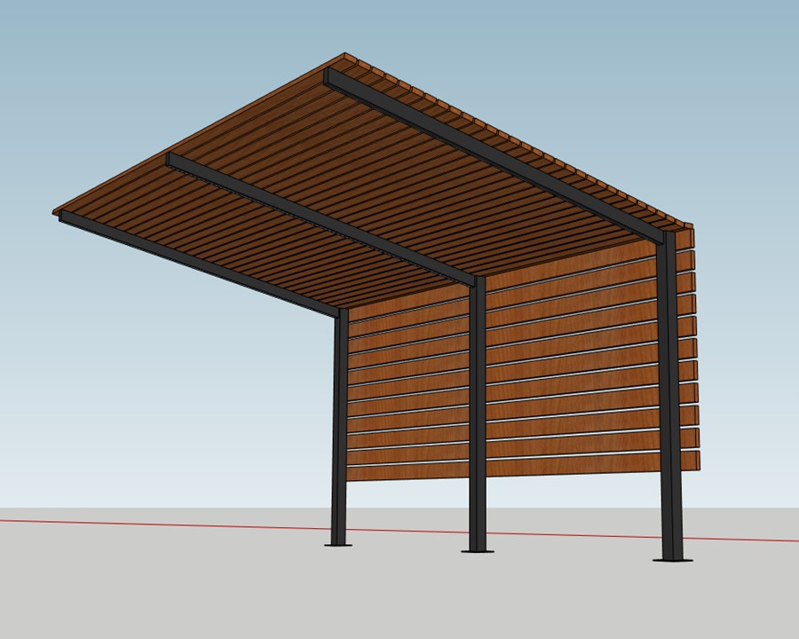 Cantilever Pergola RedBuffaloCo