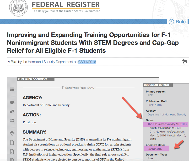 Opt Extension New Rule 2023 Stem Opt Extension 24 Months - Rulemaking Timeline, News Updates