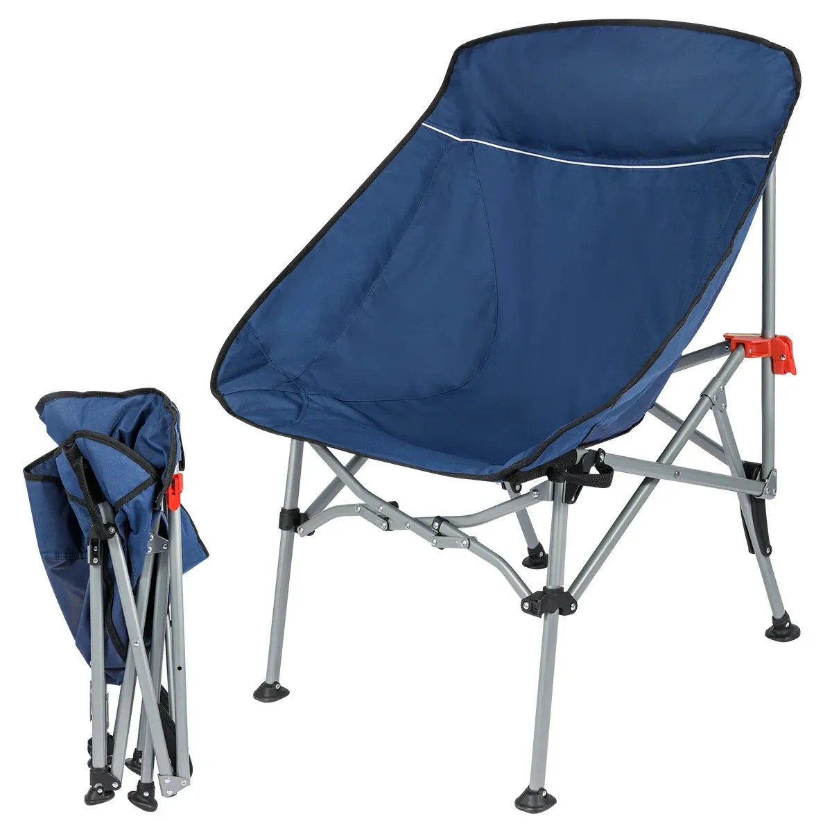 REDCAMP Portable Compact Backpacking Chair for Hiking & Beach & Fishing