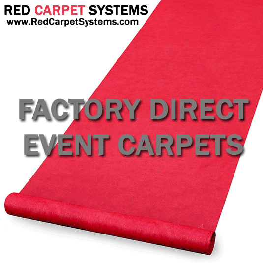 Event Carpet Color Guide for Aisle Runners Red Carpet Systems FAQ