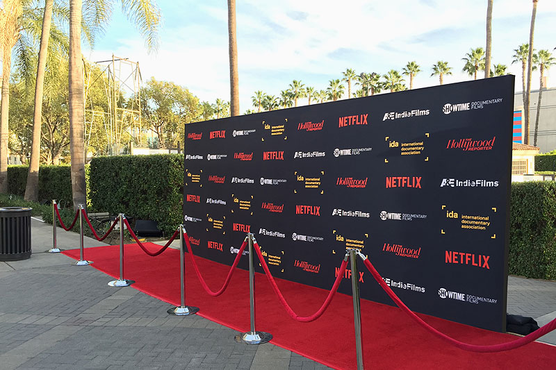 Movie Premiere Red Carpet Backdrop