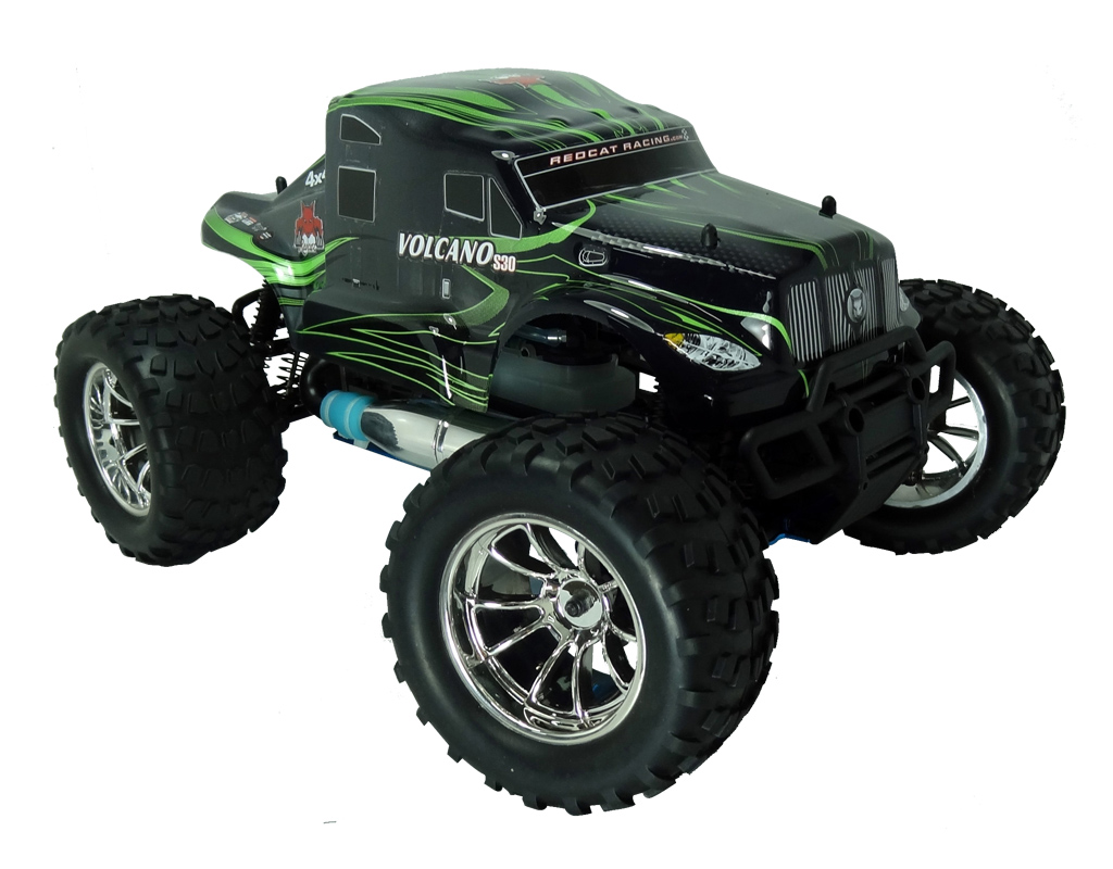 Redcat Racing Volcano S30 1/10 Scale Nitro RC Monster Truck New Body Styles Now Available! 