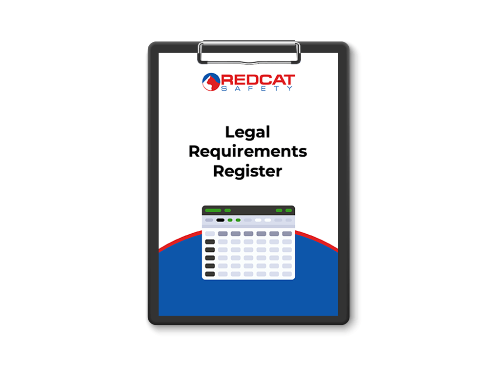 Legal Requirements Register REDCAT SAFETY