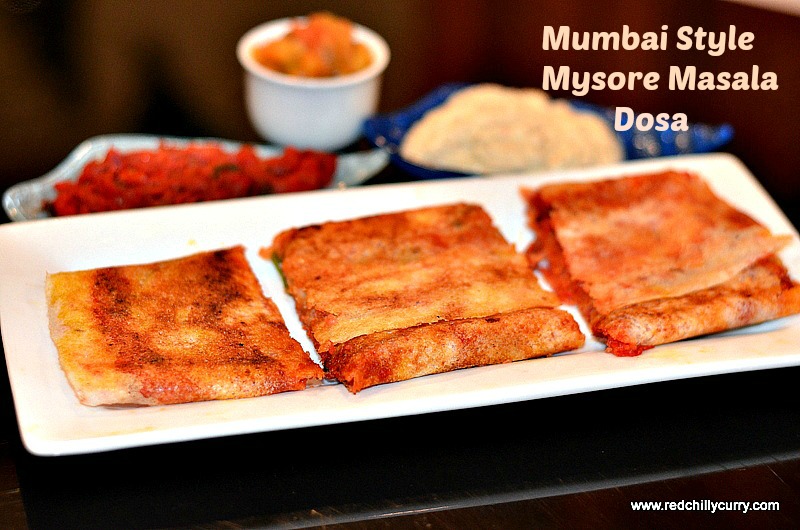 Mumbai Style Mysore Masala Dosa (Roadside Recipes)