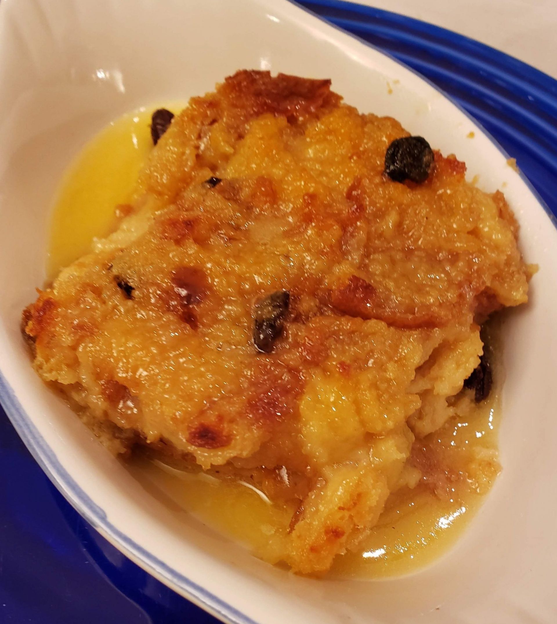 Bread Pudding with Whiskey Sauce from The Bon Ton Cafe
