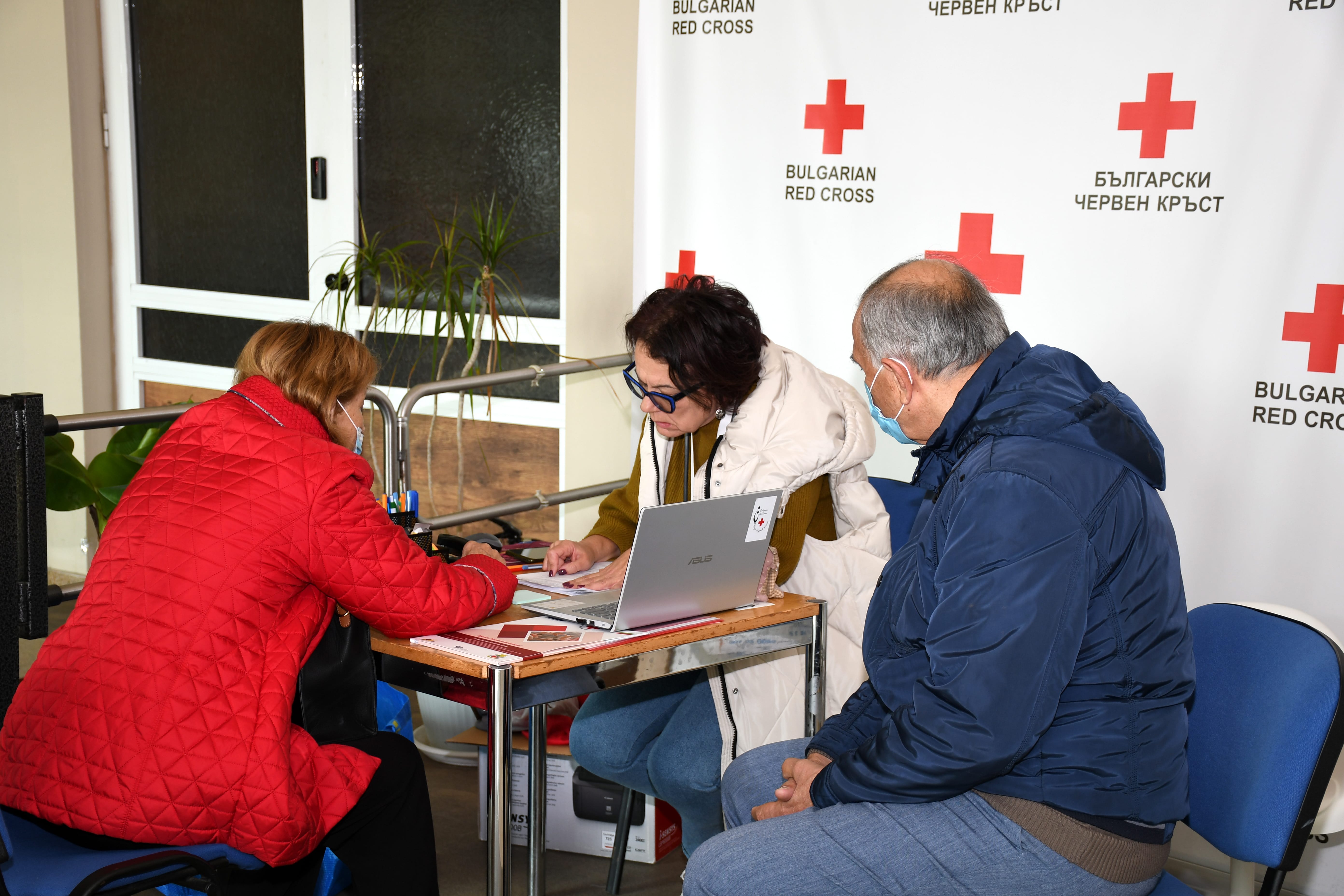 Medical assistance to people displaced from Ukraine Activities Red