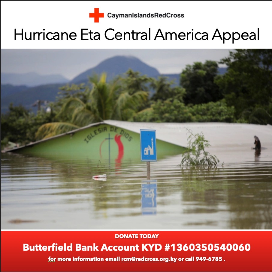 Red Cross Launches Appeal to Aid Victims of Hurricane Eta Cayman
