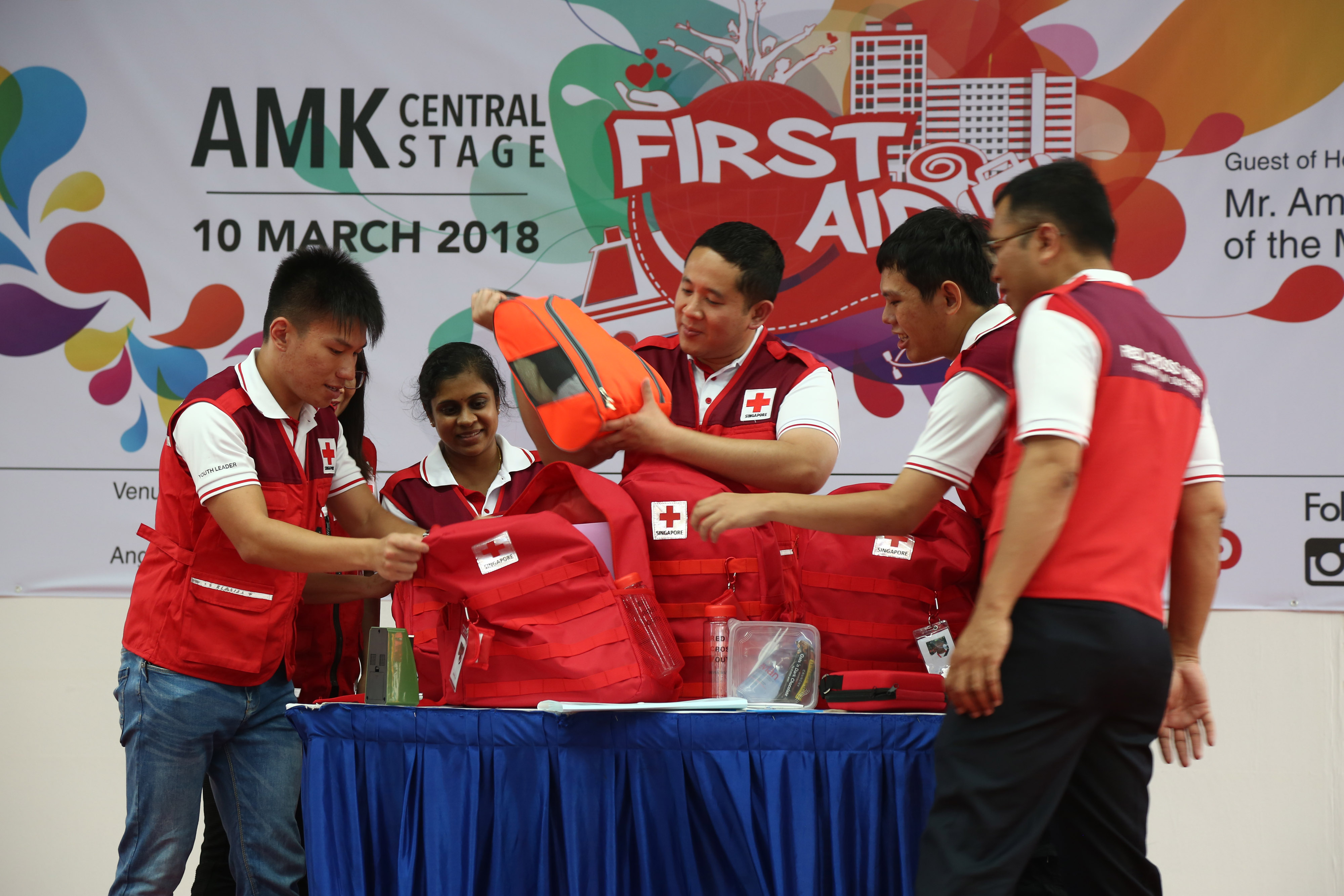 Singapore Red Cross youth leaders launch series of community fiestas to