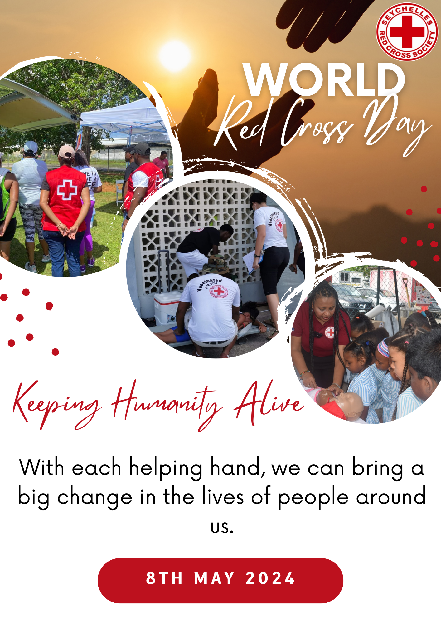 The Red Cross Society of Seychelles to attend the 34th International