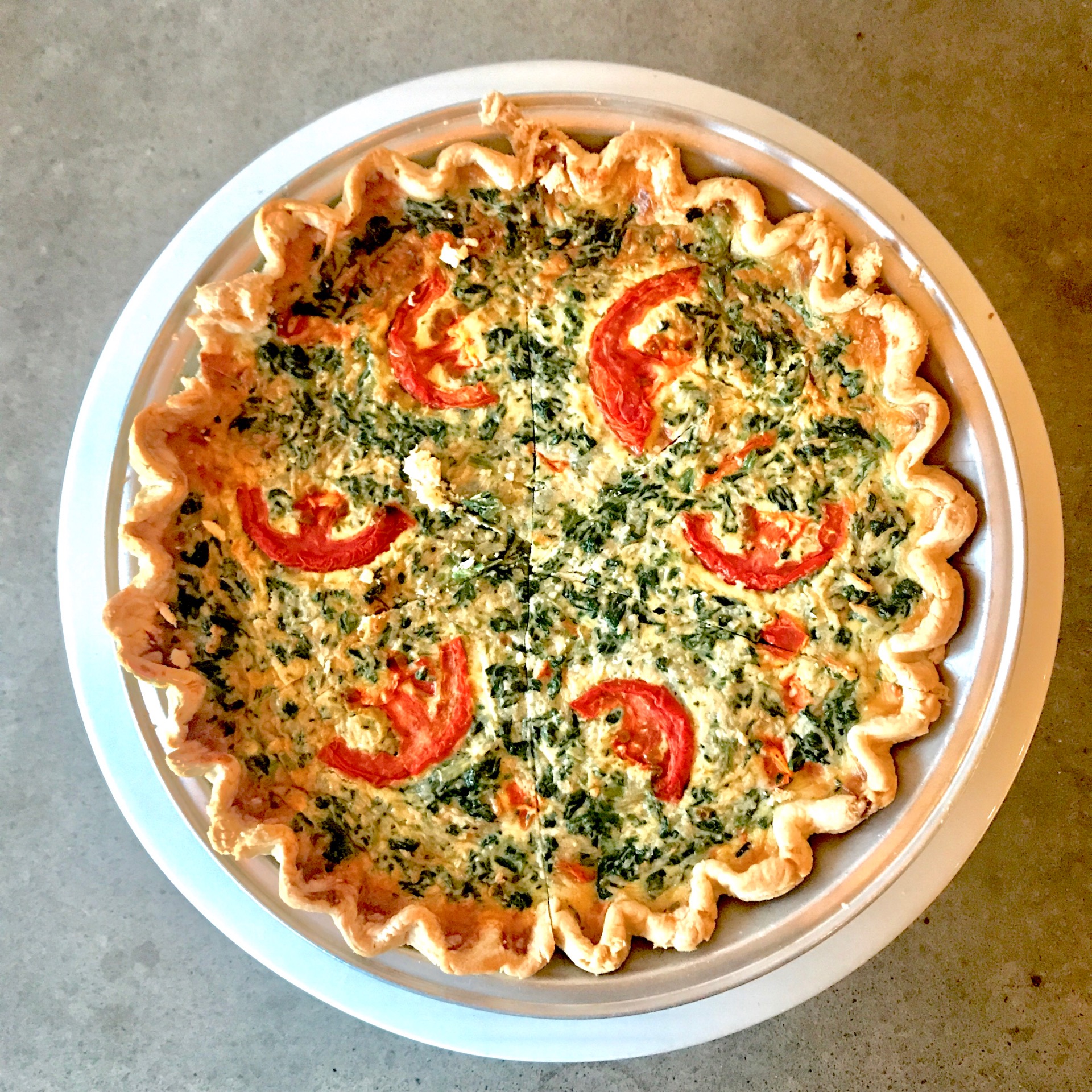 Whole Quiche Red Dessert Dive