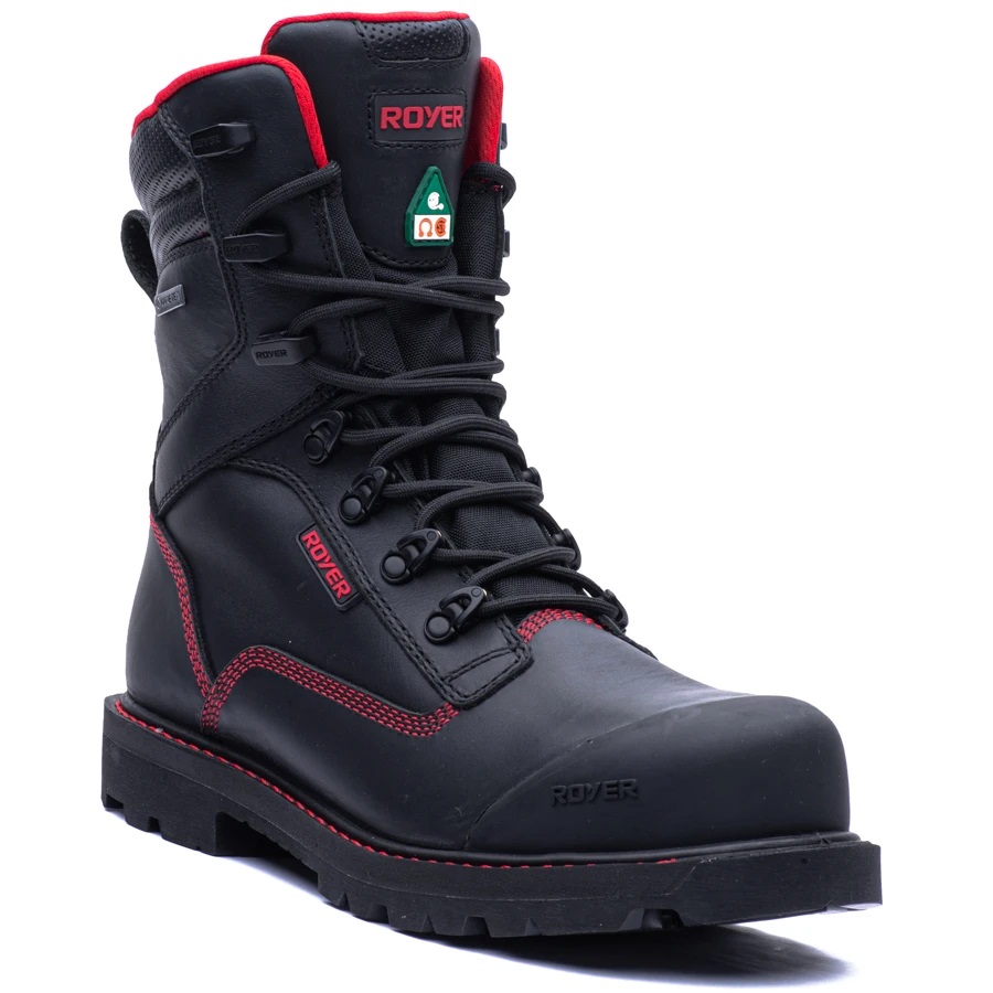 8900RT CSA 8″ WP REVOLT™ MEGAGRIP™ PRO GORETEX® Black Boots Reddhart