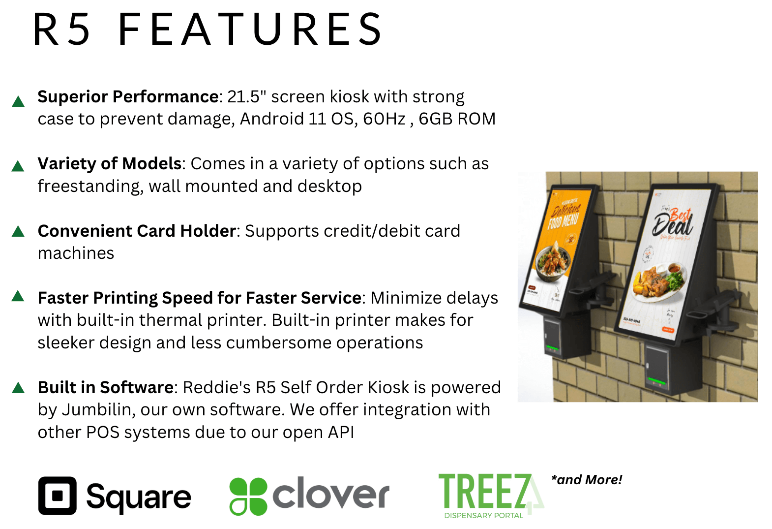 Best SelfOrder Kiosk System Touch Screen SelfService Kiosk