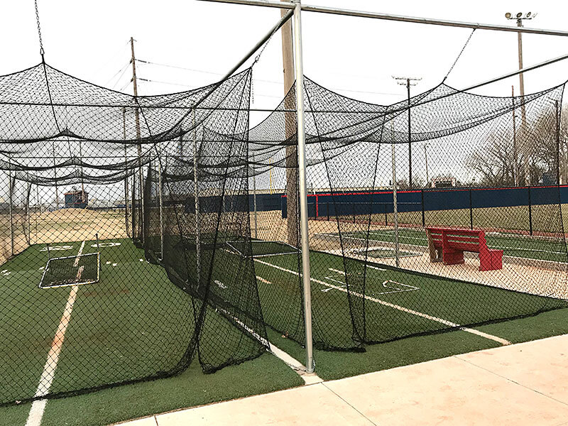 Sports Complex Fencing and Netting in Wichita Reddi Fence