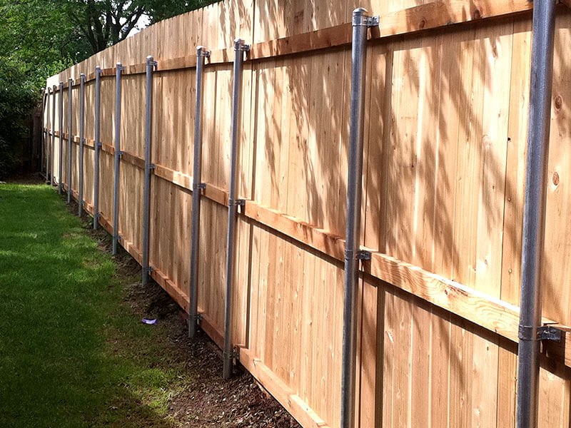 Wood Privacy Fences in Wichita Reddi Fence