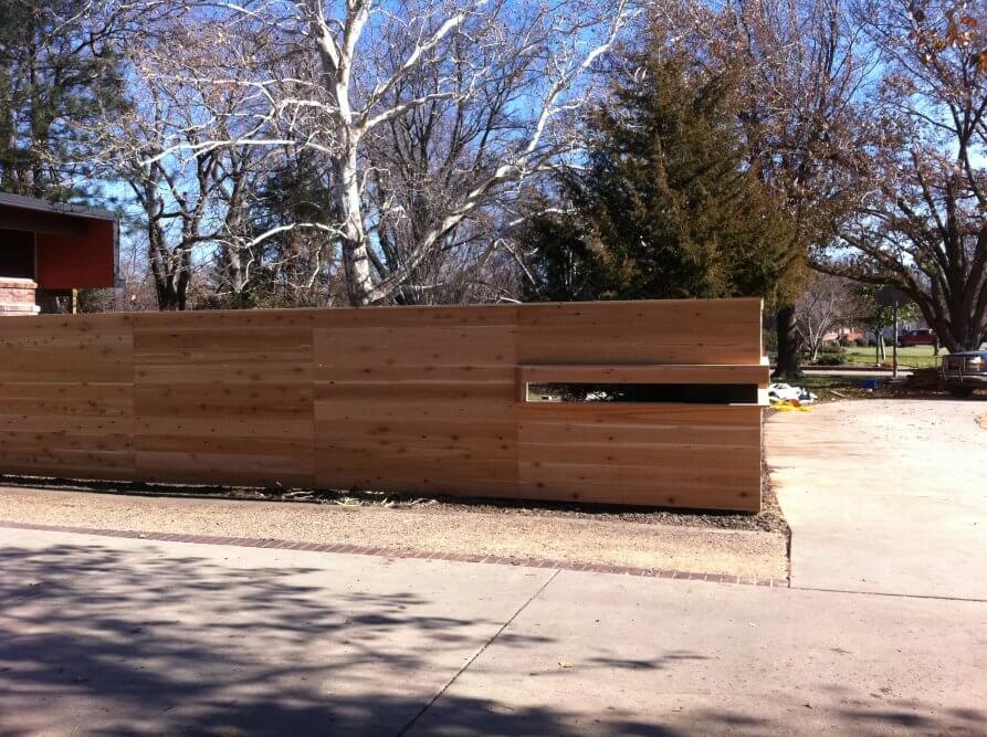 Wood Privacy Fences in Wichita Reddi Fence