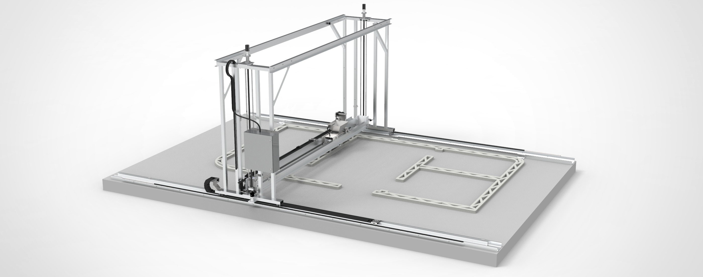 ICON Vulcan Concrete 3D Printer Pump Studios