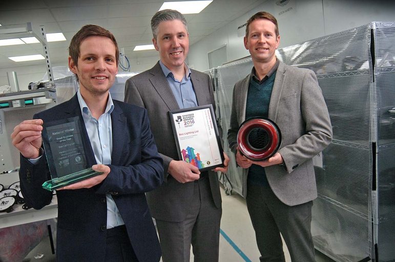 Redditch company make light work of business awards The Redditch Standard