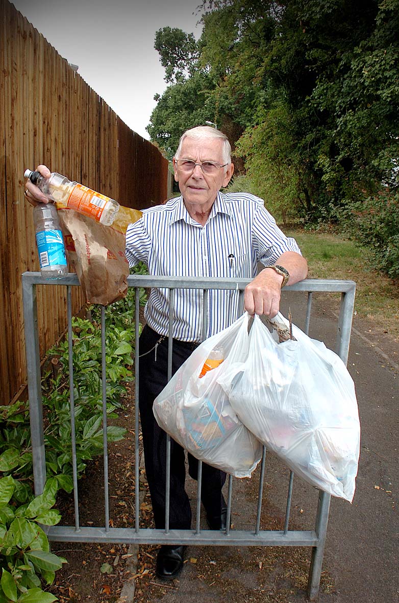 Pick it up! Litter plea as senior citizen fears town is rubbish dump The Redditch