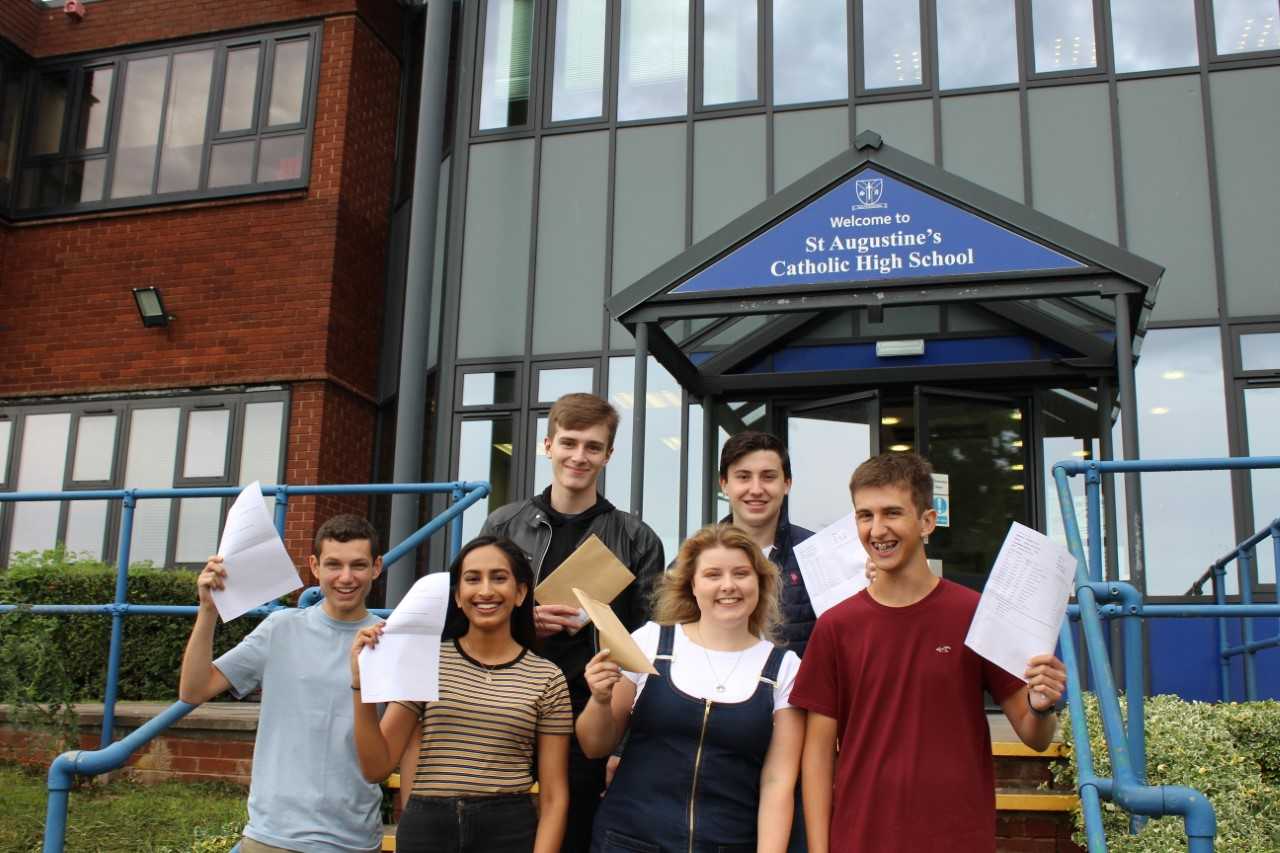 St Augustine's Catholic High School celebrates wave of success The