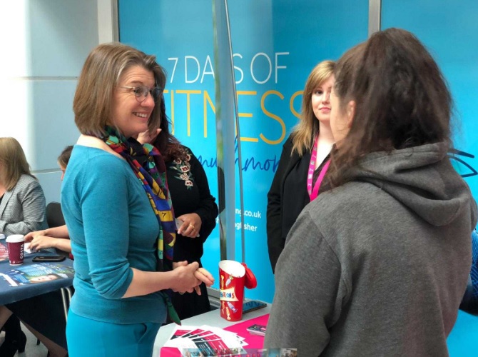 Redditch MP Rachel Maclean holds successful Jobs Fair in the Kingfisher