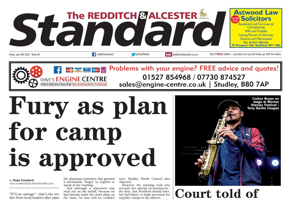 Pick up your free Redditch & Alcester Standard at these stores The