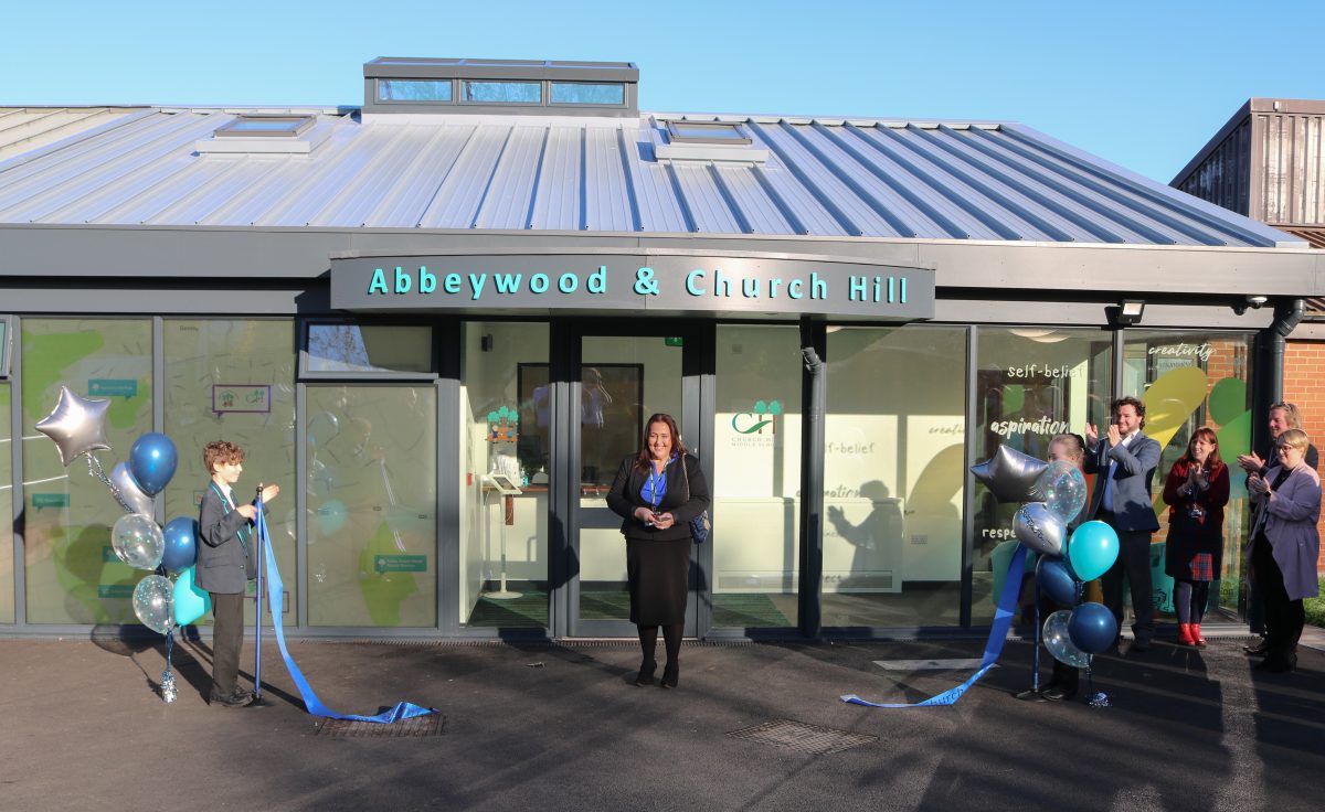Official Opening of new library at Church Hill Middle School The