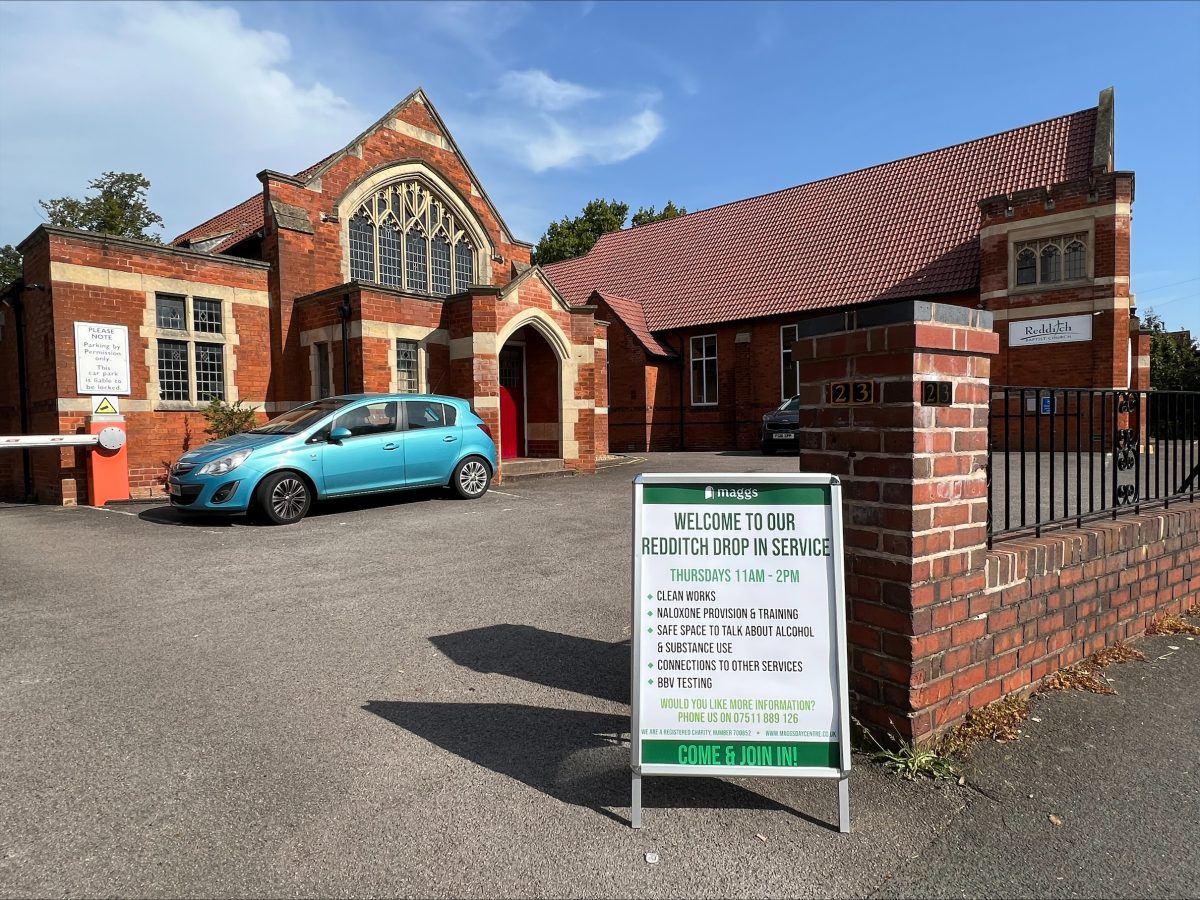 Homeless charity opens dropin centre at Redditch Baptist Church The