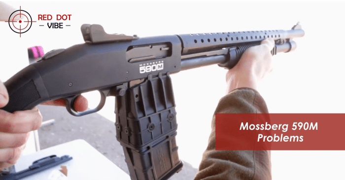 Mossberg 590 not feeding